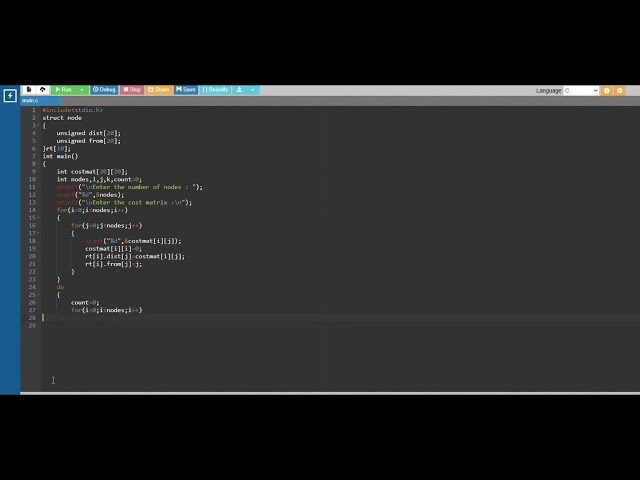 Distance Vector Routing Algorithm (RIP) | Bellman-Ford Implementation | CN Lab Experiment 5