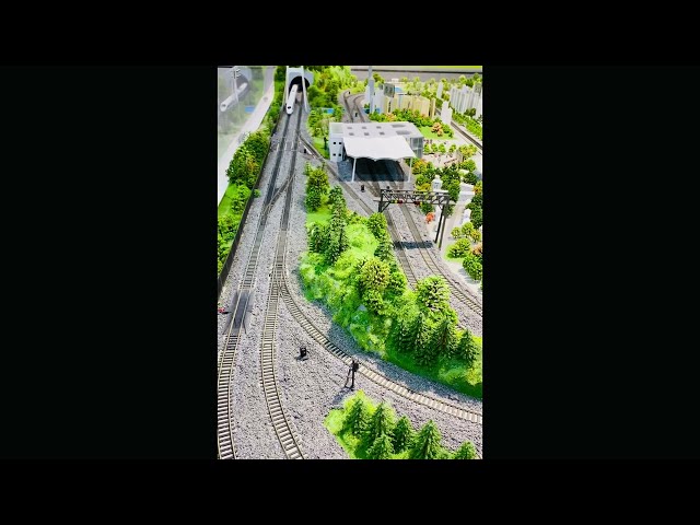 Railway Model train shop in China