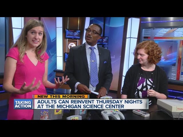 Adults can reinvent their Thursday nights at the Michigan Science Center "After Dark" series
