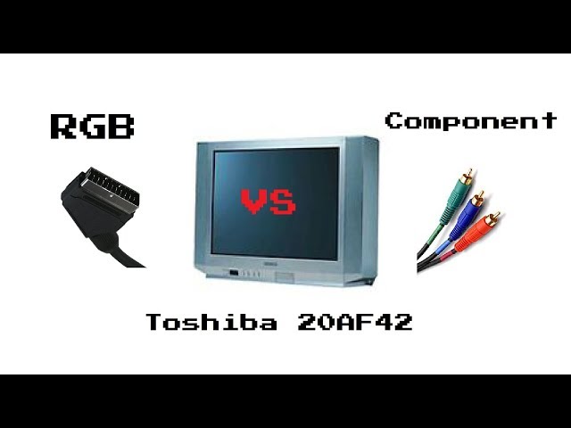 Modulación RGB vs. video por componentes en un televisor de consumo