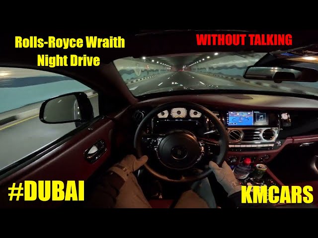 rolls royce Wraith 2018 test drive night