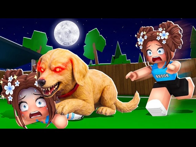 Baby Brook's New Puppy Turned EVIL..(Brookhaven)