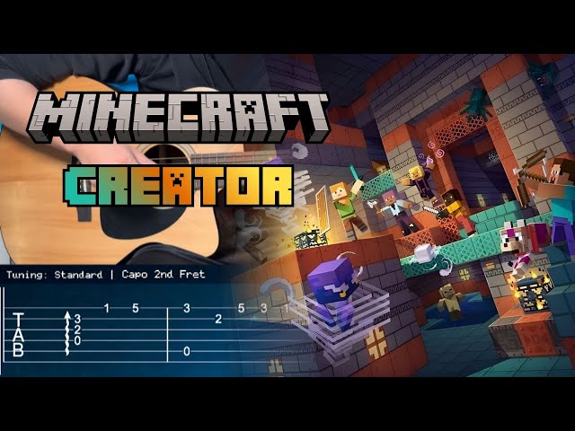 Creator - Minecraft (Lena Raine) | Fingerstyle Guitar TAB