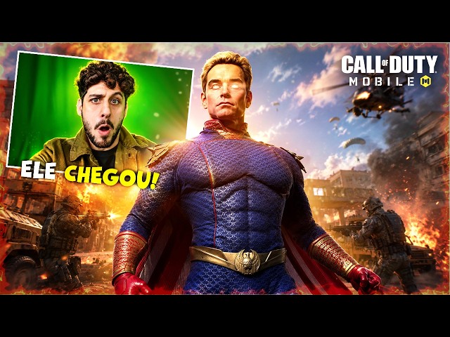 Homelander has arrived in COD MOBILE! 🔥 The Boys Partnership Gameplay - Homelander Review!