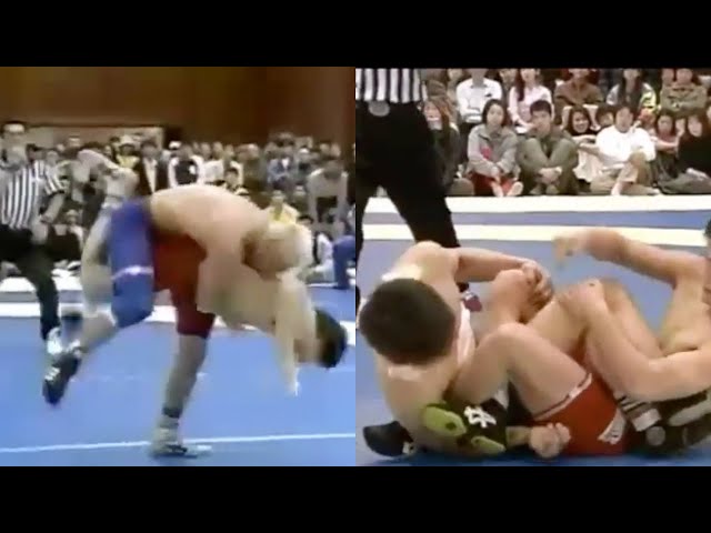 Is this the most HARDCORE grappling style??? (Japanese combat wrestling)