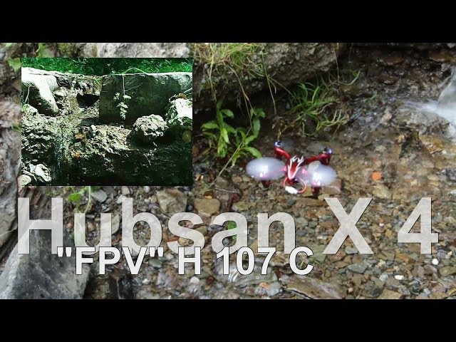Hubsan X4 // H 107 C //Onboardcam 720x480