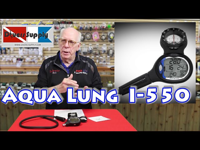 Aqua Lung I550 Air Intergrated Dive Computer with Quick Disconnect