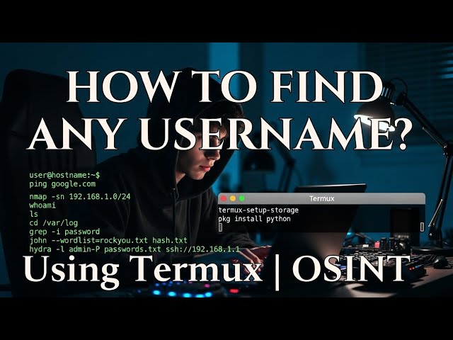 How To Find Any Username Using Termux | OSINT Tutorial | Hexa Hack☠️ #hacking #ethicalhacking #ghost