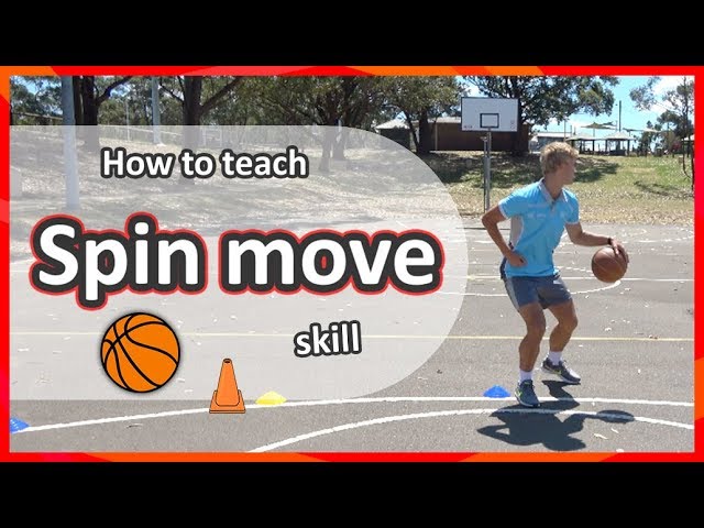 Skill: Spin Move › Advanced dribbling | Basketball skills in PE