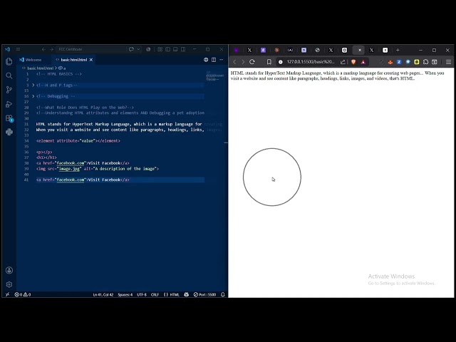 DAY 2 - Understanding HTML elements and attributes