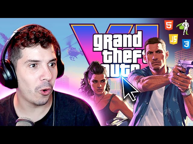 Clon del sitio web GTA VI DESDE CERO - HTML, JavaScript & GSAP
