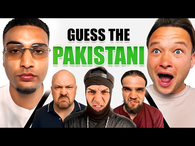 5 White People vs 1 Pakistani ft Modeen & JJ Esko
