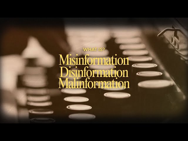 Infodemic Explained: Misinformation, Disinformation & Malinformation | Short Documentary