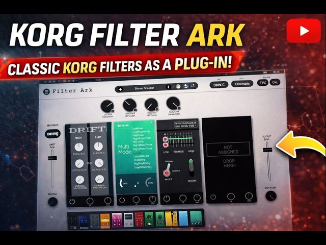 Korg Filter Ark Explained – Classic Korg Filters as a Plug-In