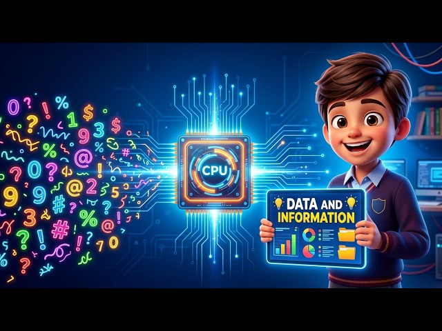 What is Data Processing? | Data vs Information | Class 6 Computer Science Chapter 1