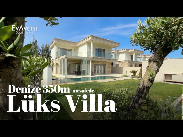 Luxury Villa with Private Pool, 350m from the Sea in Kuşadası I Villa for Sale in Kuşadası