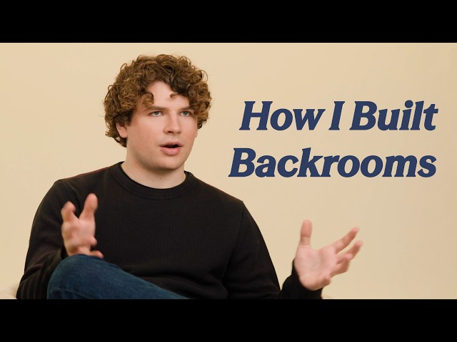 How 14 Year-Old Kane Parsons' Blender Hobby Turned into a Hollywood Movie | BACKROOMS | TIFF