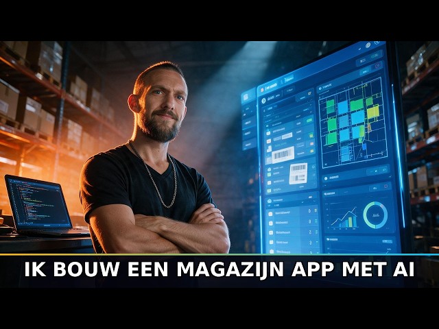 Ik bouw zelf een magazijn app voor mijn webshop met AI