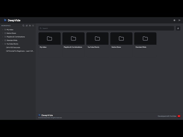 The Distraction-Free YouTube Workspace