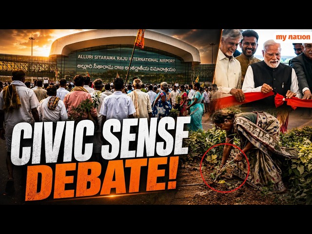 ASR Airport Launch Turns Viral After Crowd Walks Away With Plants | Viral Video Explained