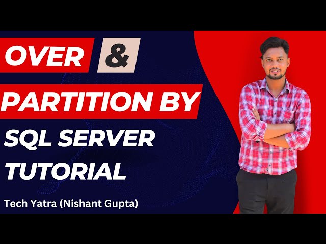 Over and Partition By Clause in SQL Server #sql #sqlforbeginners #ssms #sqlserver