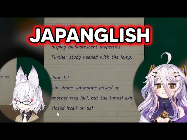 Henya Reads English In Japanese