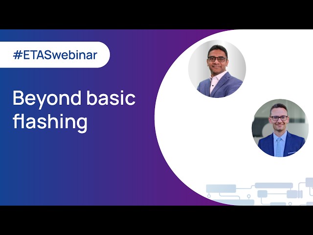 Webinar Sneak Peak |  Beyond basic flashing