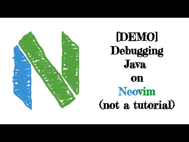 [DEMO] Debugging Java on Neovim (not a tutorial)
