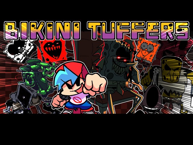 BIKINI TUFFERS / TRIPLE TROUBLE (TUFF-MIX) but Bikini Horrors Gangs sings it! (FNF Cover + PLAYABLE)