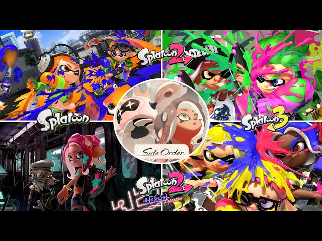 Splatoon Series 100% (2015-2024) - FULL GAME No Commentary (All Games + DLC) (Longplay)
