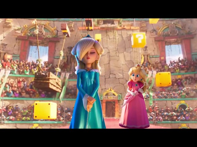 Rosalina and Peach in the Great Ring of Kong