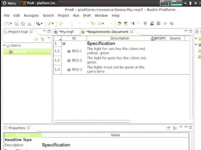 Systems Engineering with the Requirements modeling Framework