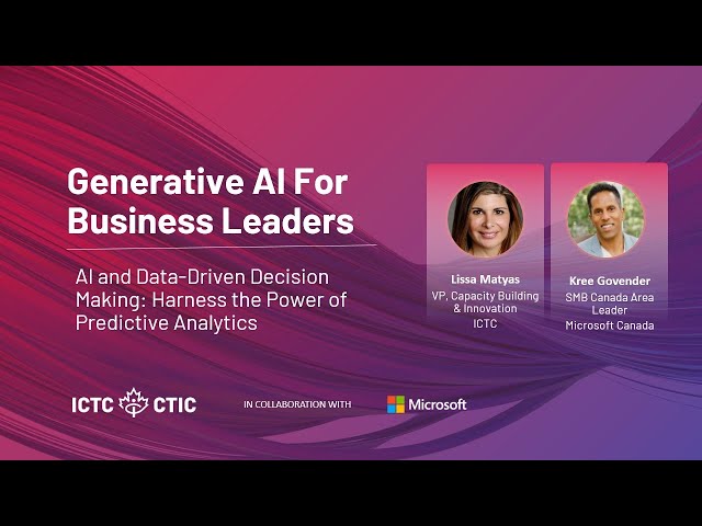 AI and Data-Driven Decision Making: Harness the Power of Predictive Analytics