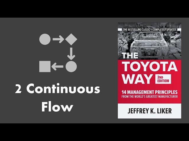 Toyota Way Principle #2 Process | Continuous Flow
