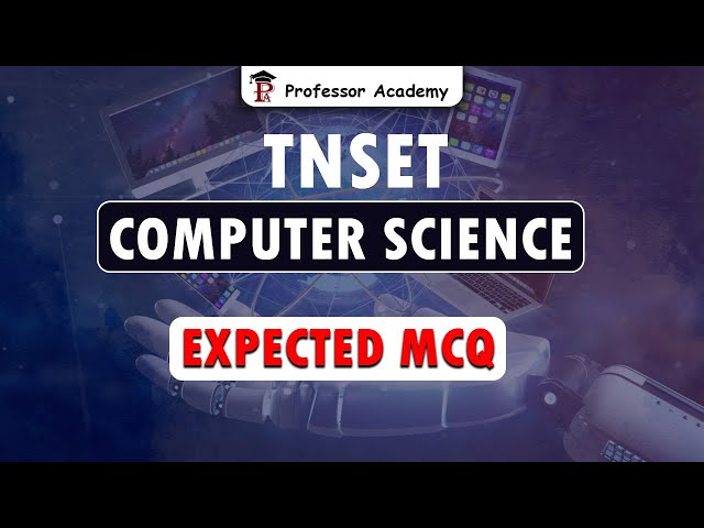 TN SET Computer Science | Data Structure and Algorithm | Expected MCQ | Professor Academy