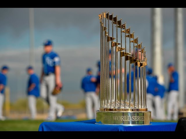 360 Video: Get inside the Royals 2015 World Series Trophy
