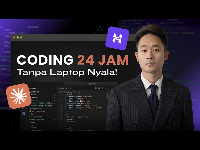 Gue Bikin AI Agent Kerja 24 Jam Walaupun Laptop Mati!
