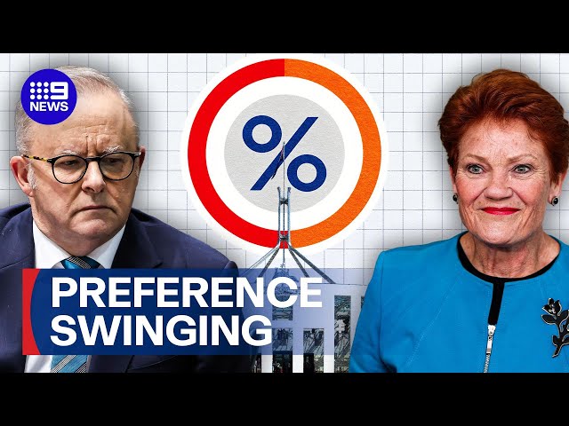Shock poll upending Australian politics | 9 News Australia