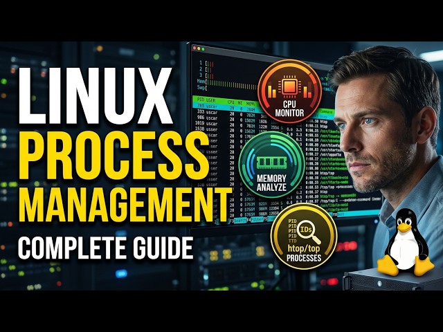 Linux for DevOps Engineers Module #04 | Linux Process Management #linuxadministrator #opensource