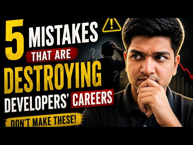 5 Mistakes That Are Destroying Developers' Careers (Most Don't Realize This)
