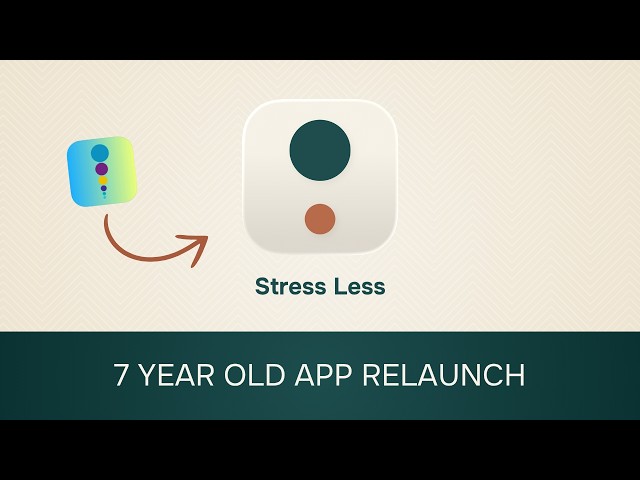 Relaunching my first iOS app 7 years later