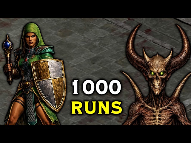 1000 Mephisto Runs To Gear New Character - SEASON 14 (Loot Highlights)