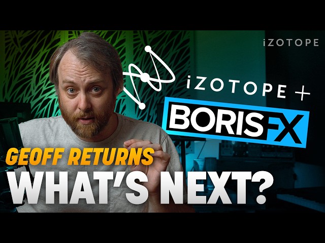 Geoff Manchester returns: iZotope's next chapter