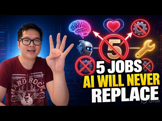5 Jobs AI Will Never Replace