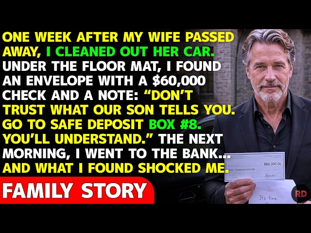 A Week After My Wife Died, I Found A Hidden Envelope In Her Car — The Note Inside Shocked Me… STORY