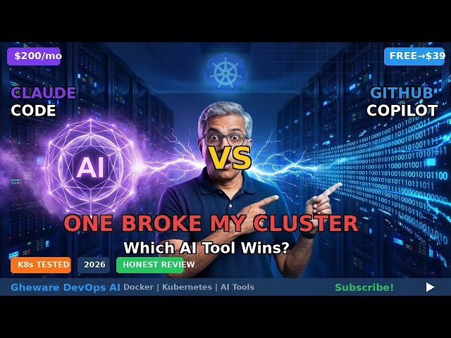 Claude Code vs GitHub Copilot: One Saved My Cluster, One Broke It (2026)