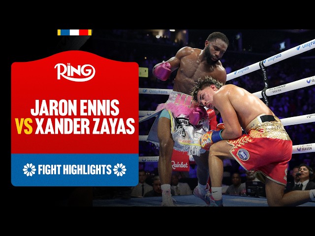 FIGHT OF THE YEAR?! Jaron 'Boots' Ennis vs Xander Zayas | FIGHT HIGHLIGHTS
