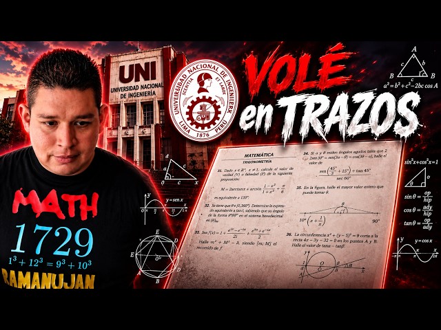 The Math and GEOMETRY on the UNI Peru Entrance Exam is TERRIFYING