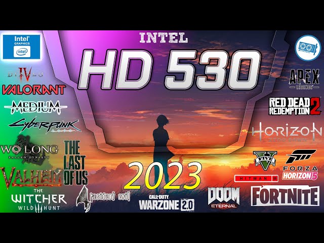 🔵Intel HD 530 in 15 Games        (2023-2024)