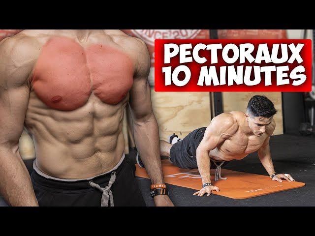 MASSIVE PECTORALS 10-MINUTE HOME WORKOUT!